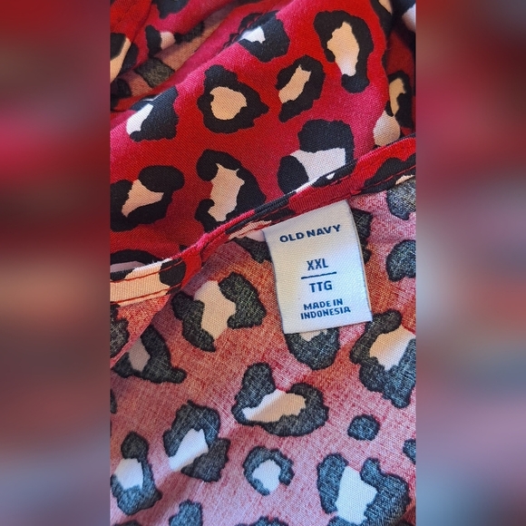 Old Navy size XXL leopard print tank top - Picture 4 of 5